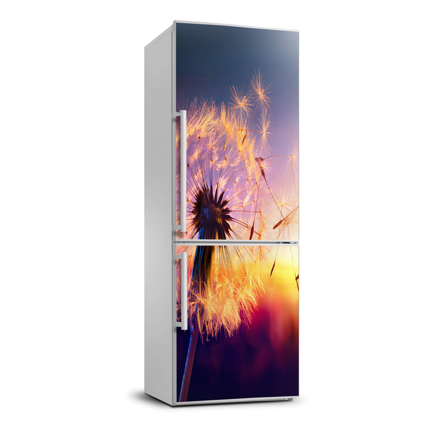 Película autoadhesiva de nevera 60x180 cm vinilo decorativo diente de león