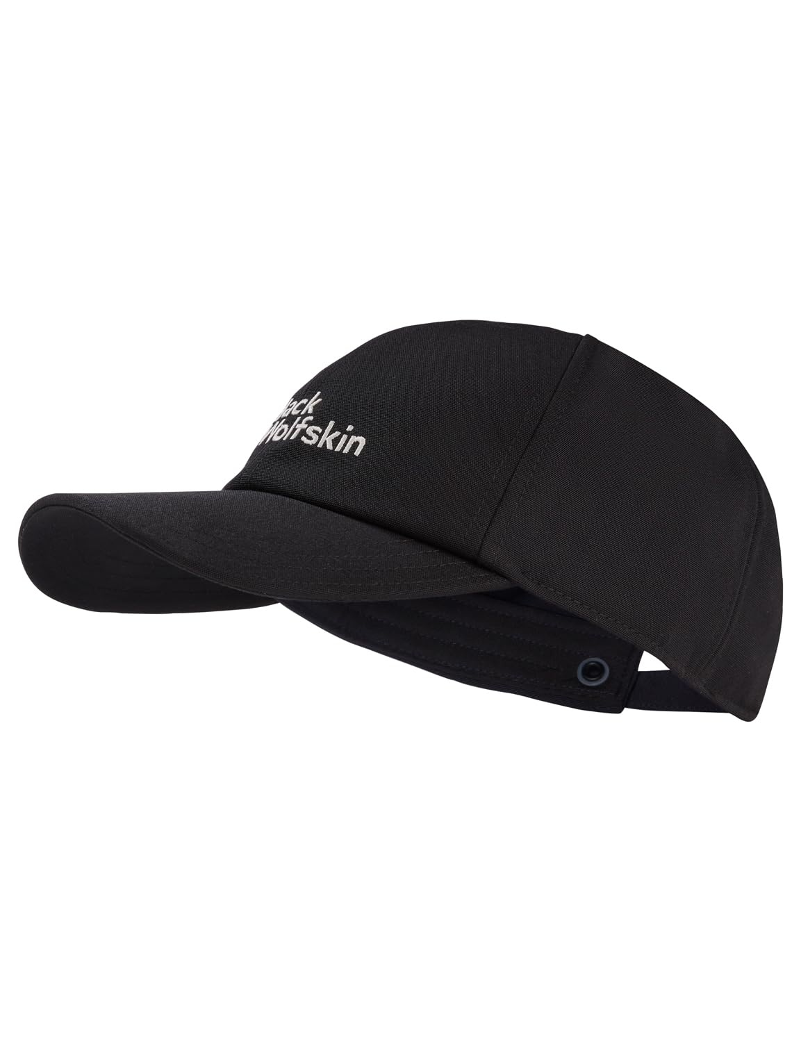 Jack Wolfskin Baseball Cap, Unisex Baseball Cap, Black,