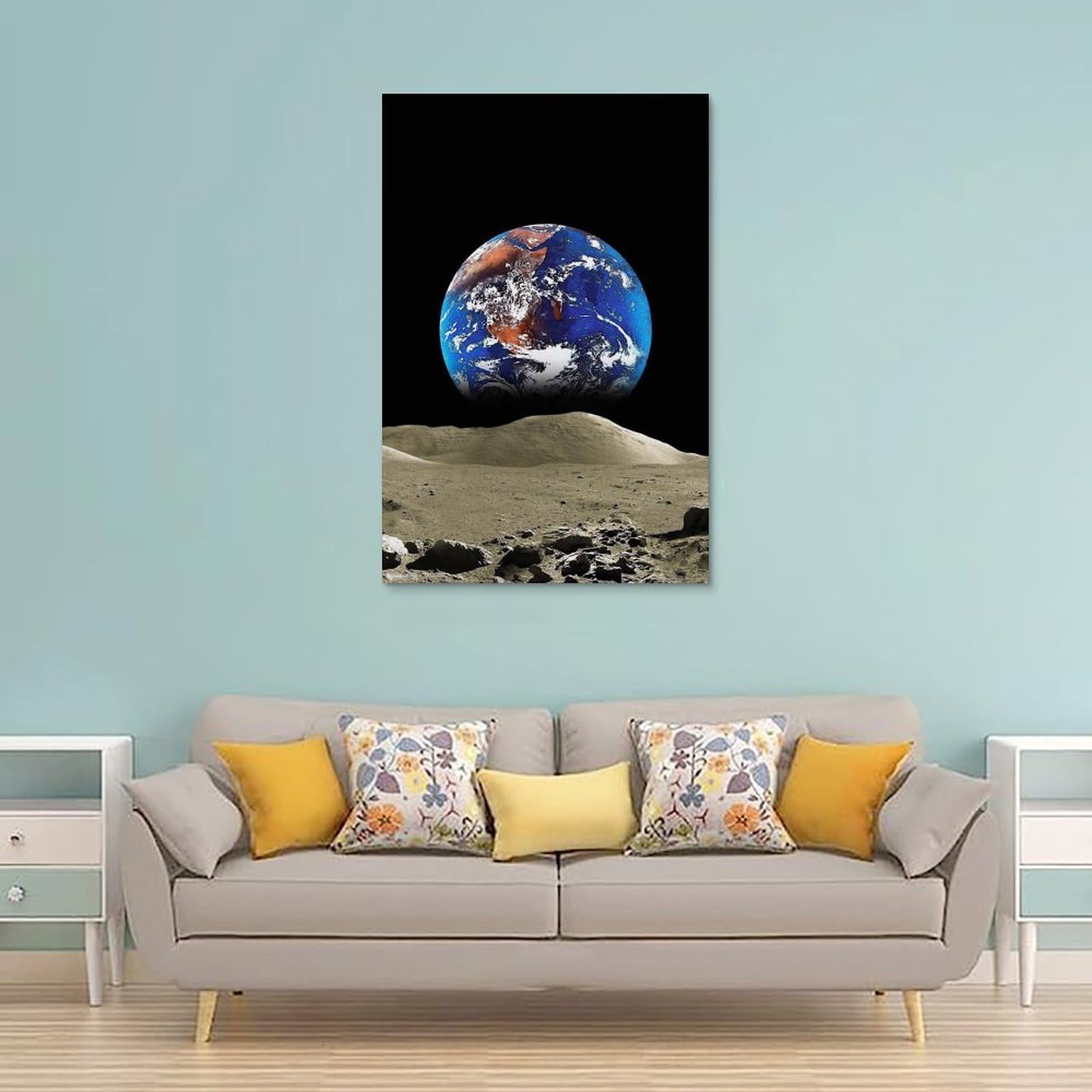 コレクションポスター　地球　印刷物　アートポスター Amazon.co.jp: 天文学のポスター地球の惑星の有名な絵画 ポスター 印刷