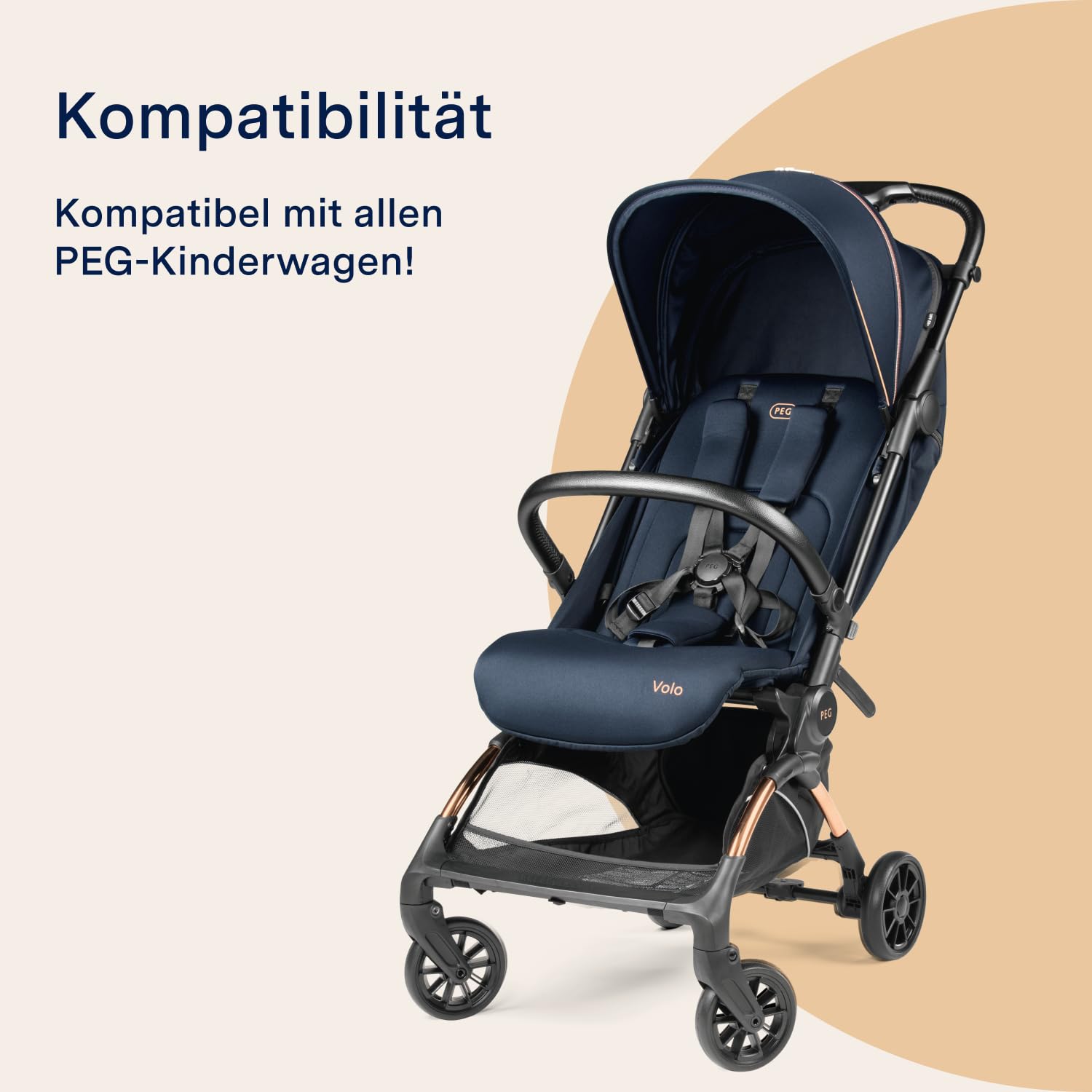 Peg Perego Y4ULMUECKE Mückennetz für Book Pop-Up/Plus/Switch Easy Drive/GT3/Booklet Lite, Pliko P3/ Mini/Si