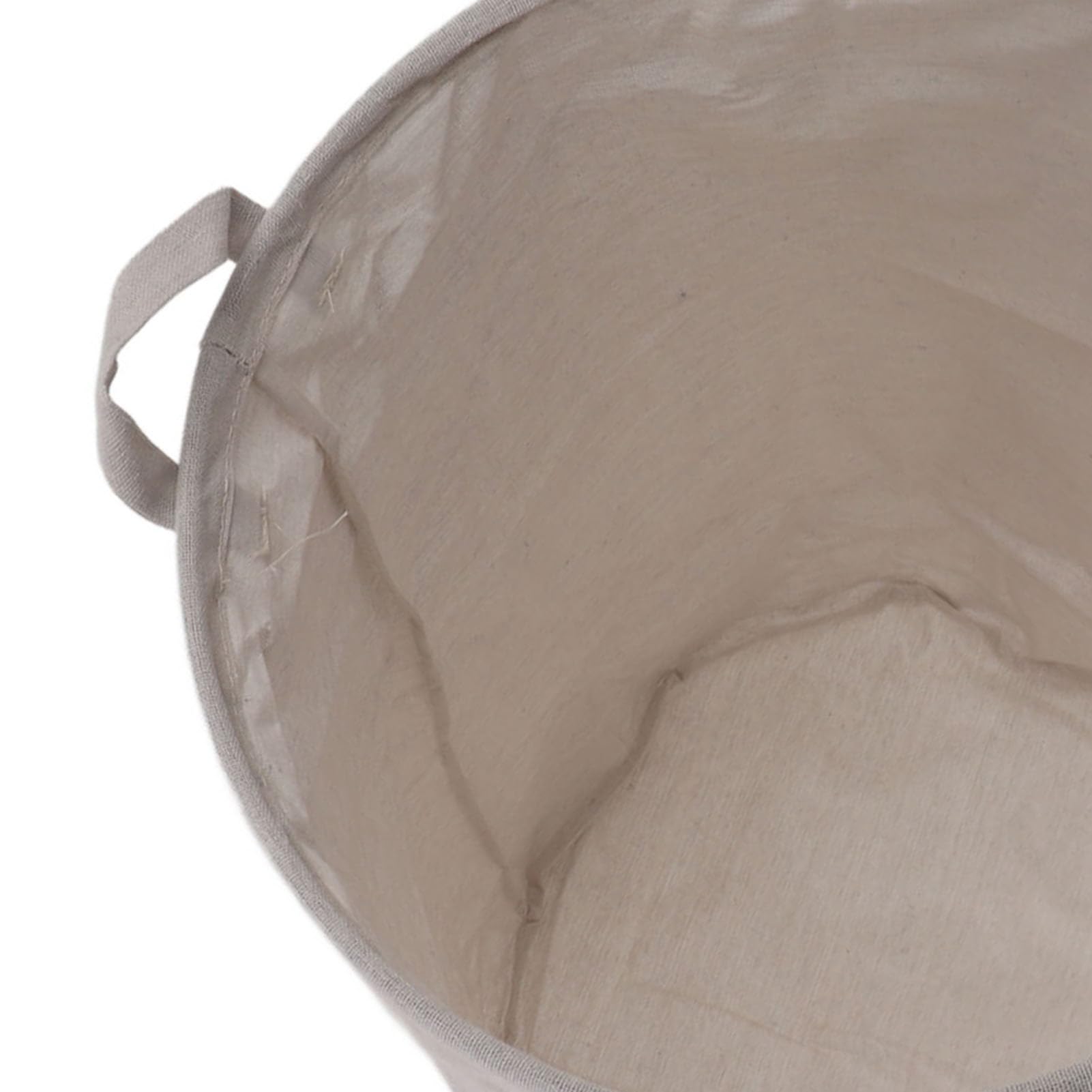 Cocoarm Składany Kosz na Pranie, Bawełniany Lniany Kosz na Pranie 50x40 Cm, Składany o Dużej Pojemności Brudne Ubrania, Zabawki, Książki w łazience, w Sypialni (Zasady miłości)