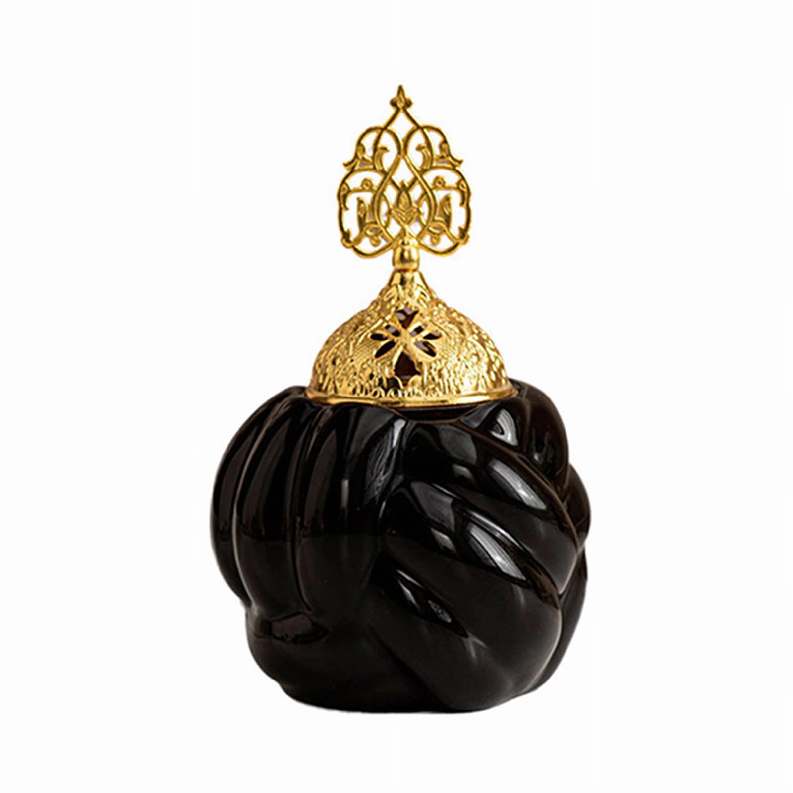 Nucelit Functional Ceramic Aromatherapies Burners Arabic Theme Incenses Bakhoors Censers with Cover for Meditations Decors Eid Ramadans Incenses Burners