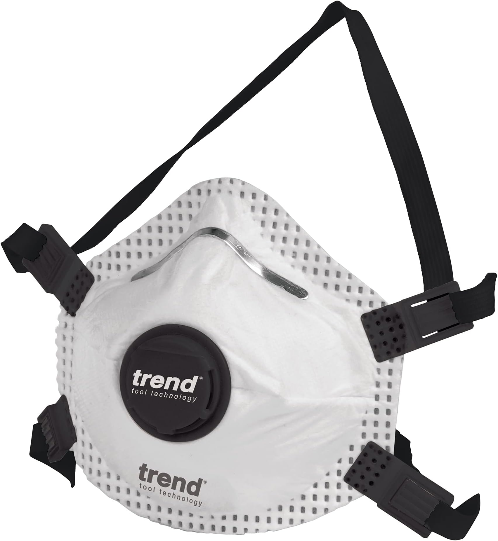 TrendFFP3 Disposable Dust Masks, Pack of 5, Lightweight Valved Respirator, Fine Particle Protection, RPE/FFP3V/5