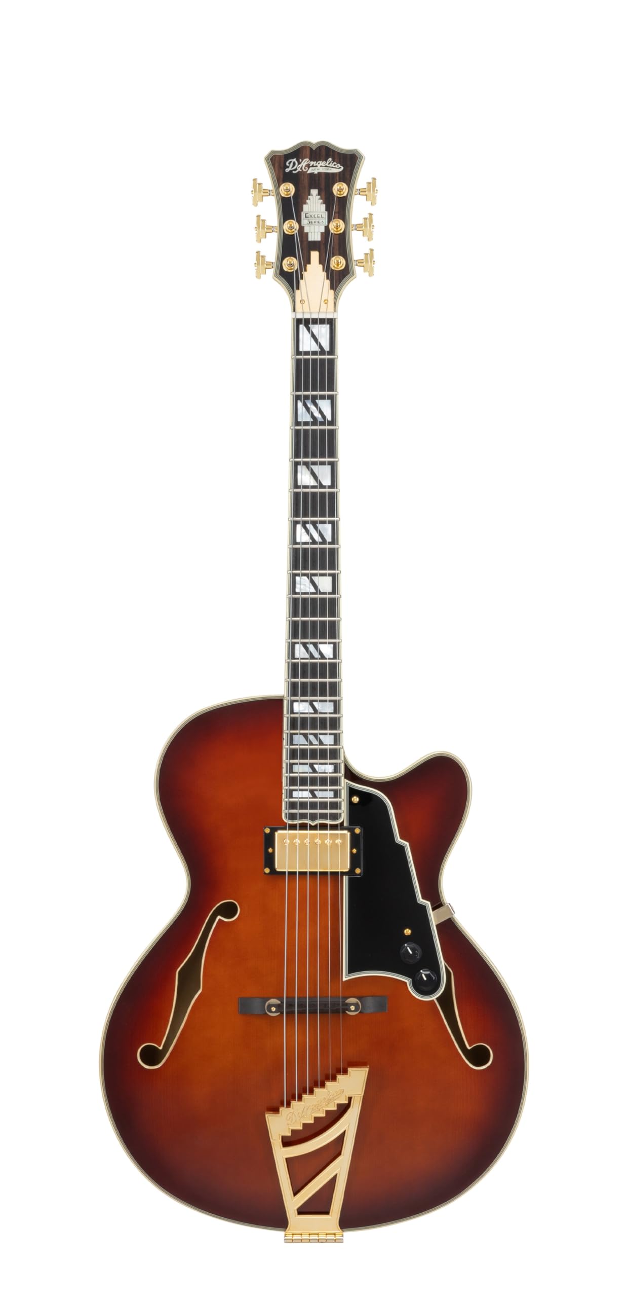 Amazon.com: D'Angelico Excel 16 Hollowbody Electric Guitar
