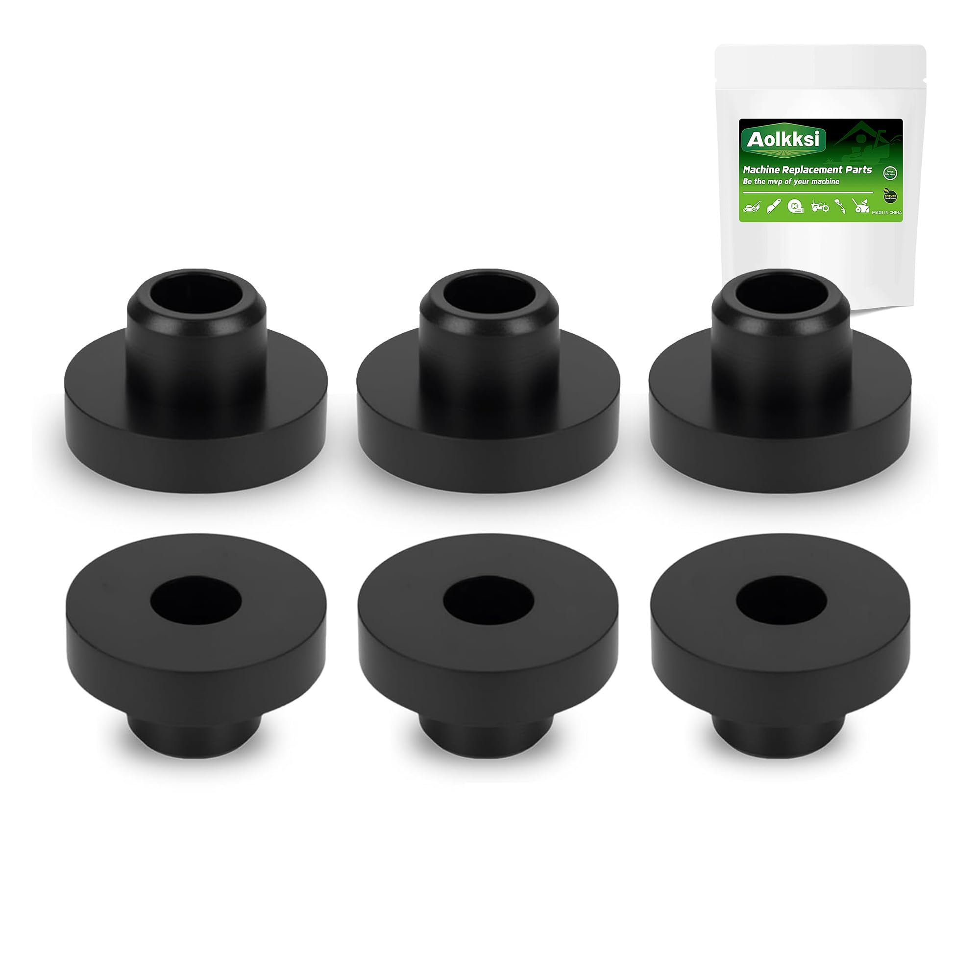 46-6560 104047 Fuel Tank Rubber Grommet Bushing for MTD John Deere Troy Bilt Toro Generator Lawn Mower Tractor 125-336 Fuel Tank Bushing(6pcs)
