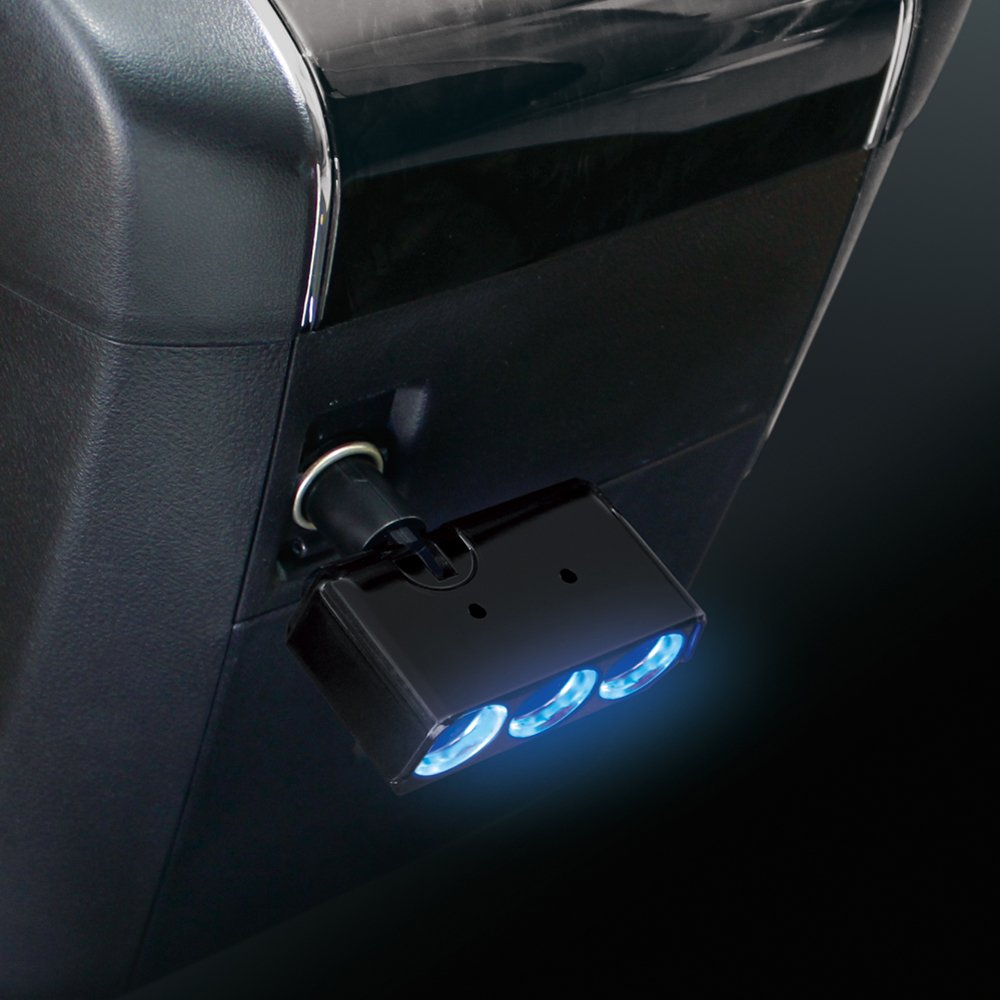 Amazon.co.jp: 槌屋ヤック(Tsuchiya Yac) 車内用品 ソケット分配