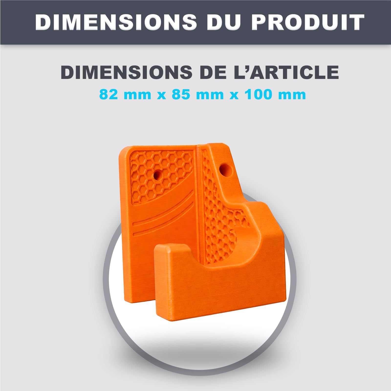 Support mural compatible STIHL pour outils à poignée arrière, porte-outils jardin pour taille-haie, tronçonneuse et appareils similaires, charge 15 kg - Fabriqué en Allemagne
