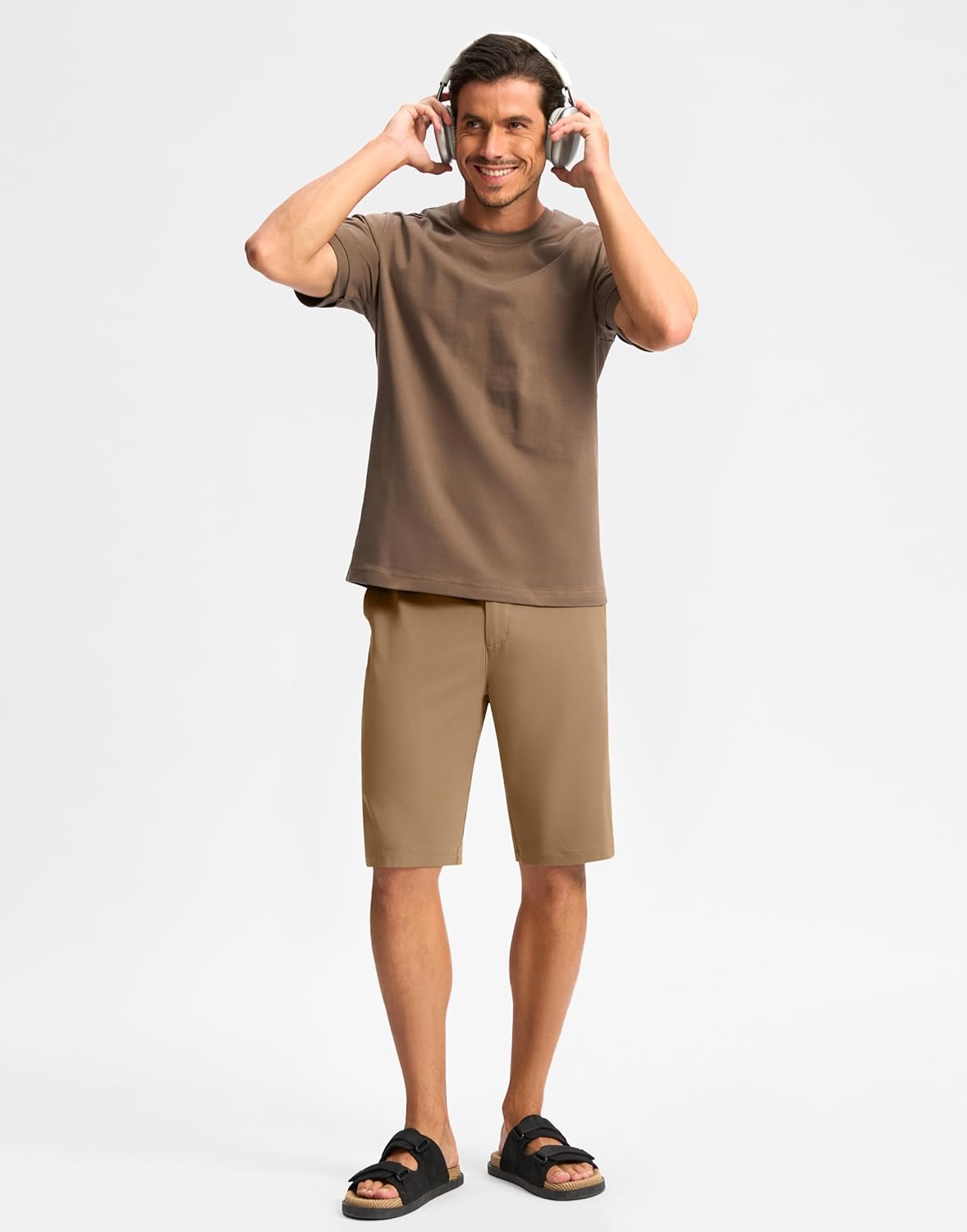 G Gradual Casual Shorts for Men 11" Lightweight Men's Golf Shorts Stretch with 3 Pockets Quick Dry Summer Breathable Shorts - Image 6