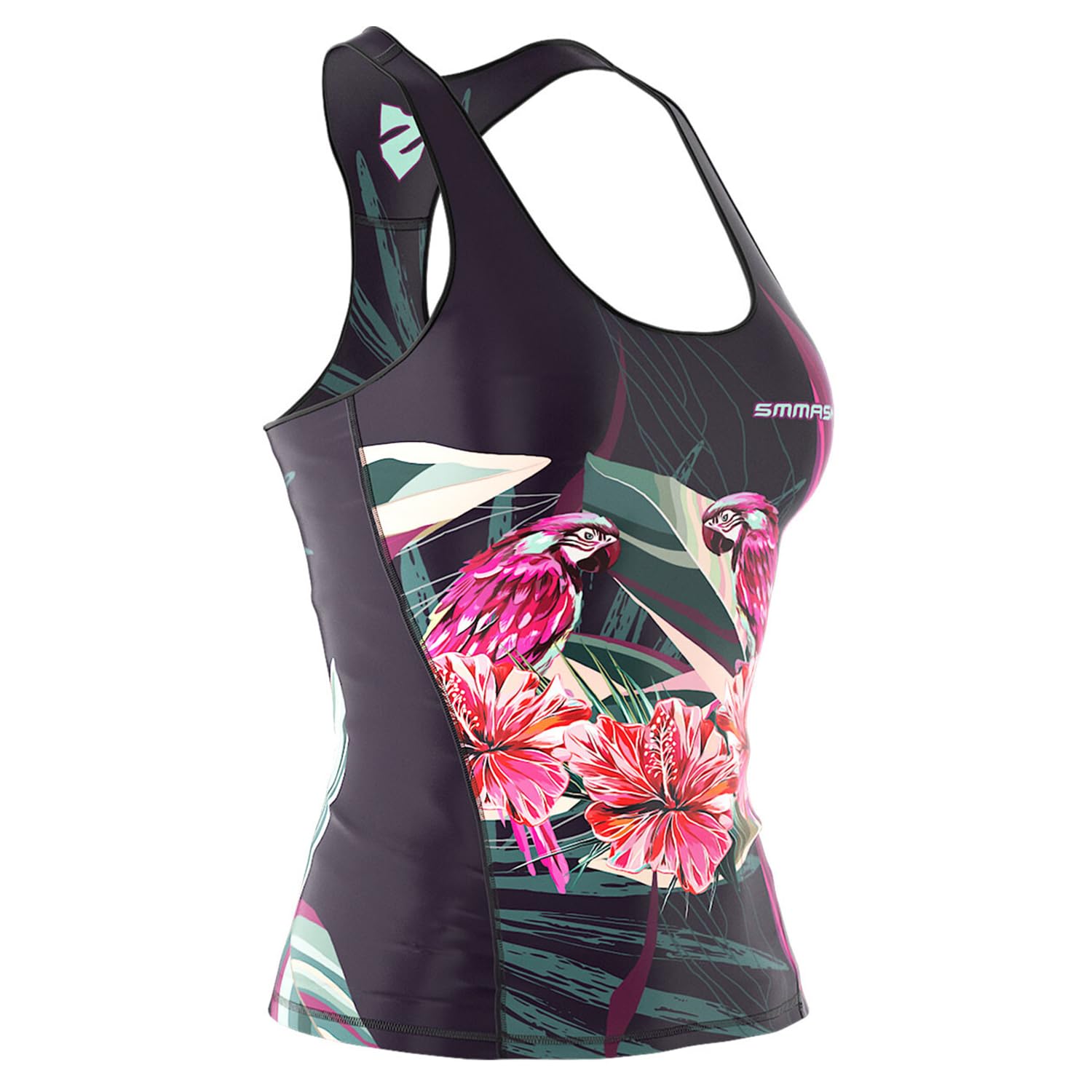 SMMASH Steampunk Sport Top Tank para Mujer, Camiseta de Tirantes Deportivas, Camiseta sin Manga para Fitness, Yoga, Formación, Material Transpirable y Antibacteriano — view 49