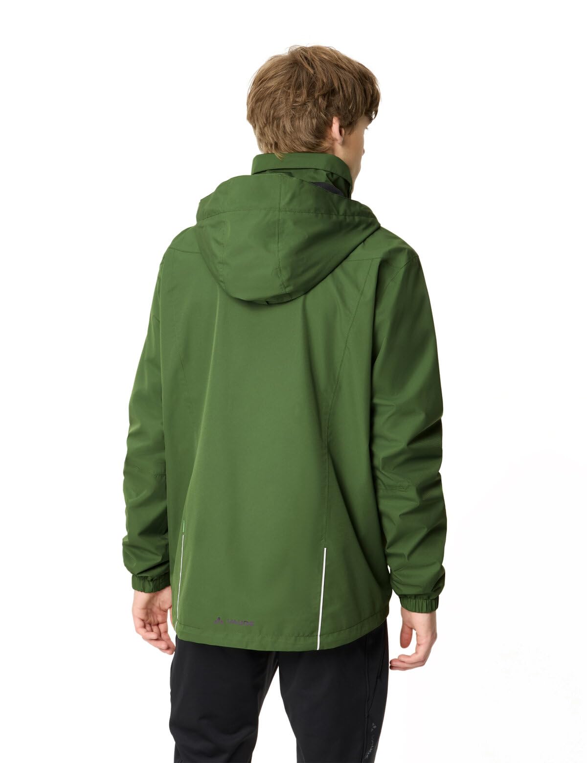 VAUDE Chaqueta de ciclismo para hombre, impermeable, cortavientos y transpirable