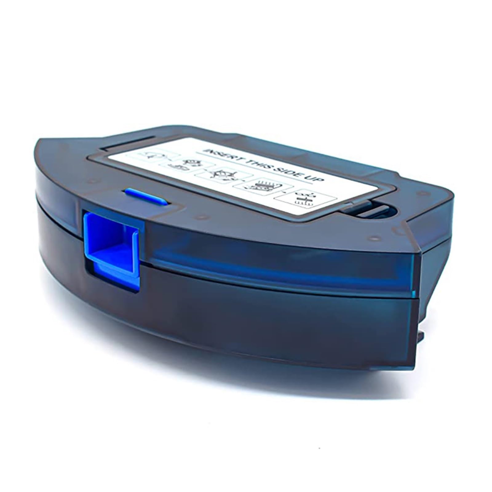 Sneeke Blue Dust Box Compatible For Eufy Robovac 11S 11S Max 12 15C 15T 25C 30 30C 35C Sweeping Robot Vacuum Edge Brush Replacement Accessories Parts