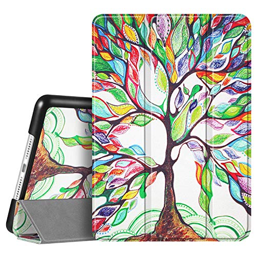 Fintie Case for iPad 7th Generation 10.2 Inch 2019 - Lightweight Slim Shell Standing Hard Back Cover with Auto Wake/Sleep Feature for iPad 10.2