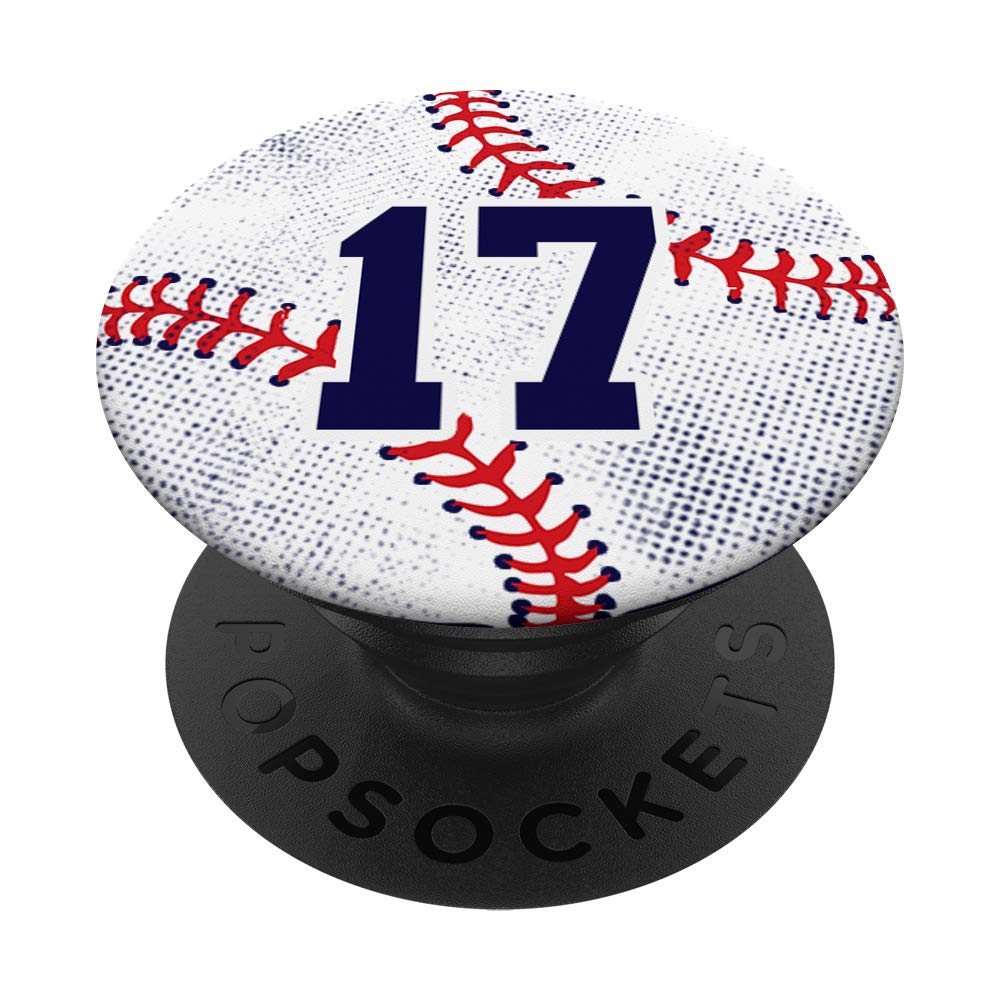 Amazon.com: Baseball Number 17 Player Uniform 17th Birthday Blue