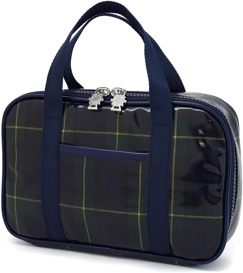 COLORFUL CANDY STYLE Dark Green Checkered Sewing and Sewing Set for Kids Elementary School Ku Ku Elementary School Sewing Kit N2318310-NVL2511 * Gift: with Set of 2