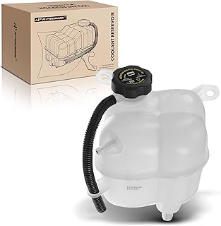 A-Premium Engine Coolant Overflow Recovery Reservoir Tank [with Cap] Compatible with Chevrolet Equinox LS/LT 2005 3.4L, Petrol, Sport Utility - Front Side