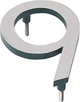 Vista 45 de Montague Metal Products Número de casa moderno de 6 pulgadas, número de casa flotante, fácil de instalar (0, cobre antiguo)