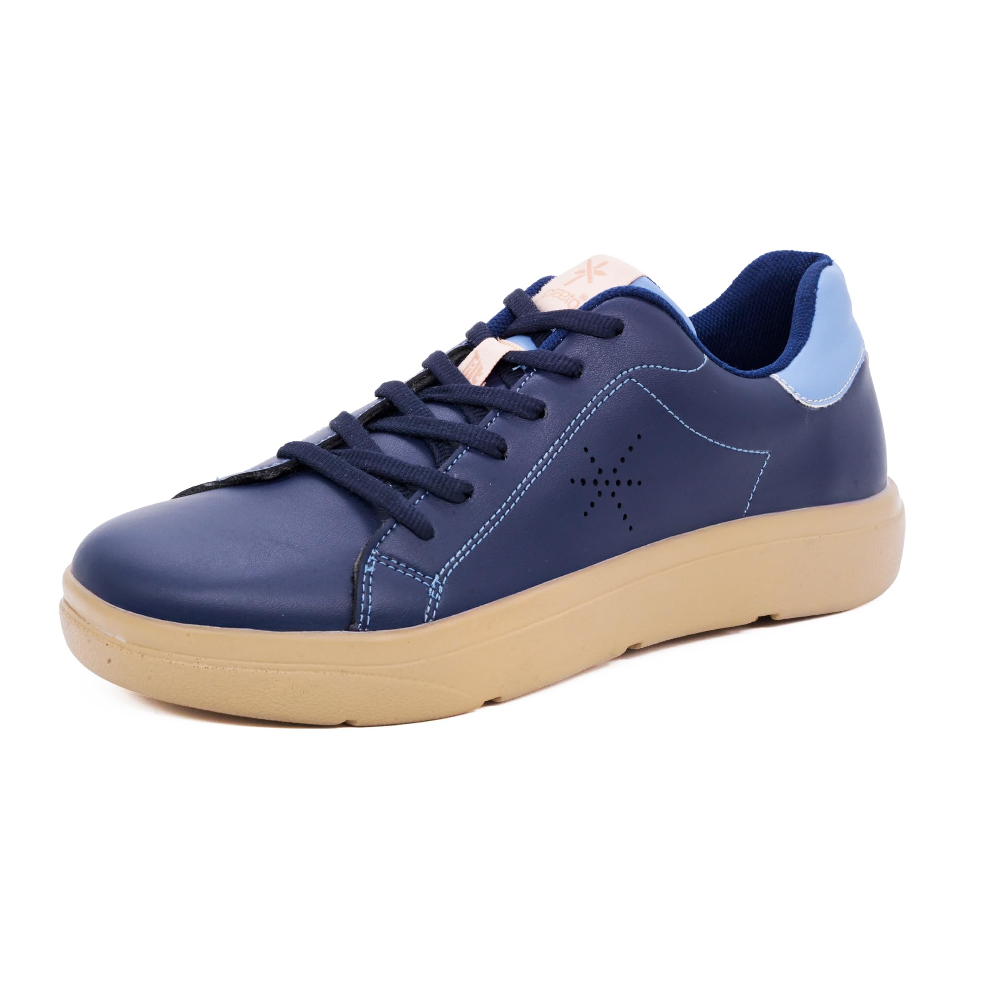 Plaeto Classic 929 Sneakers for Men | Comfortable Stylish Shoes | Tilt Lacing | Relaxed Toe Room | Chevron Outsole | Ver