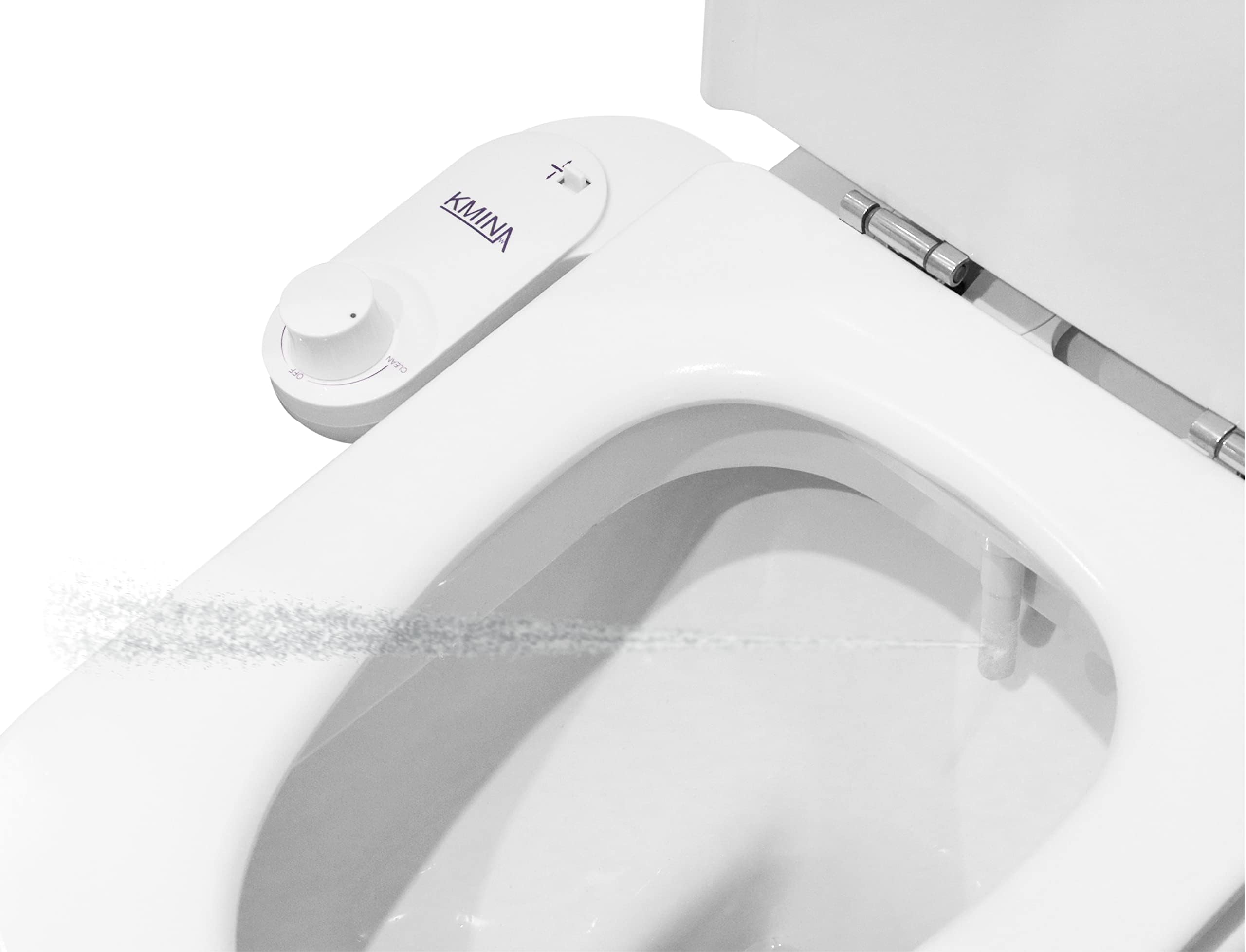Bidet Portatile Per WC Non Elettrico - Doppio Ugello Autopulente, Pressione Regolabile, Facile Installazione - Foto 10