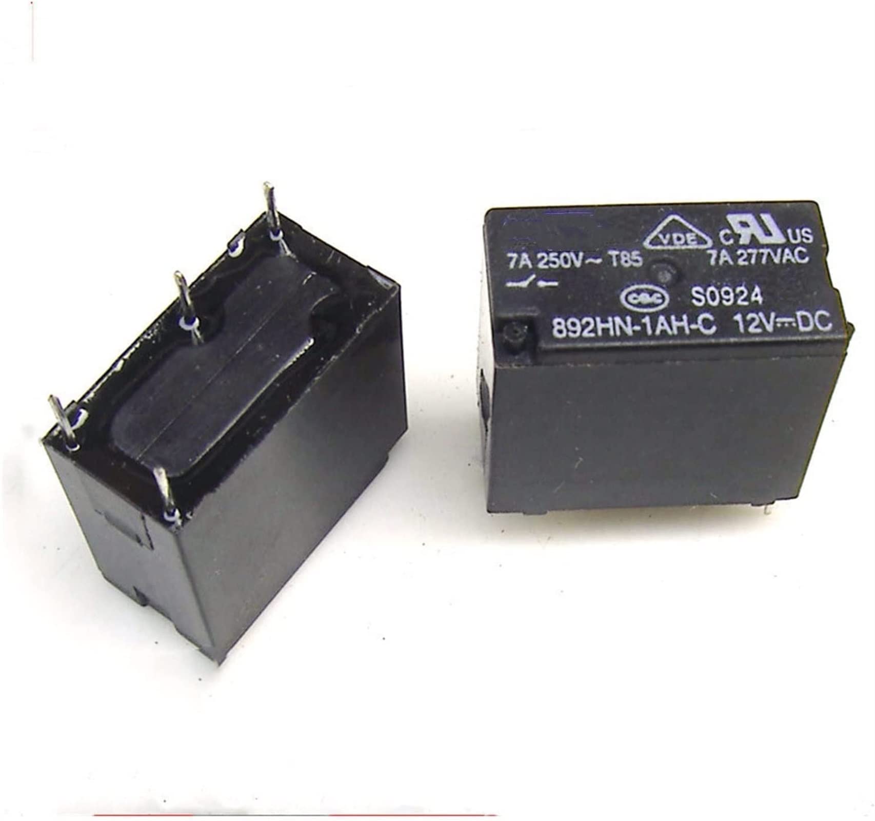 LKPEHTAGN Relay 5PCS/LOT 892HN-1AH-C 892HN-1AH-C-5V 892N-1AH-C-12V 892HN-1AH-C-24V 892HN 1AH C 7A 4PIN