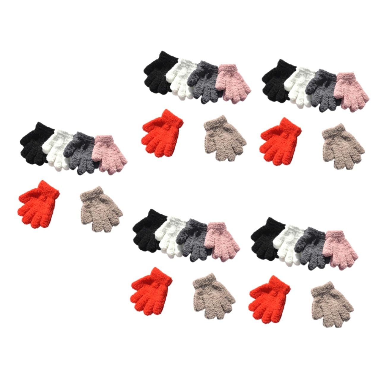 Beavorty Guantes Infantiles Térmicos Para Exteriores Cálidos Y Cómodos Diseño Sencillo Y Práctico Para Para Diario Invierno