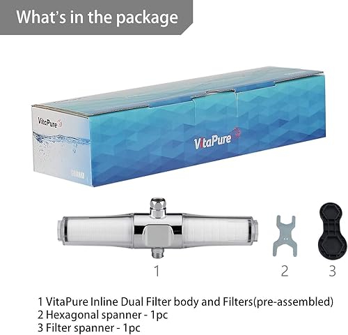 Miniatura 4 de Filtro de ducha en línea SPM-400 VitaPure también conocido como SUF-400SPX