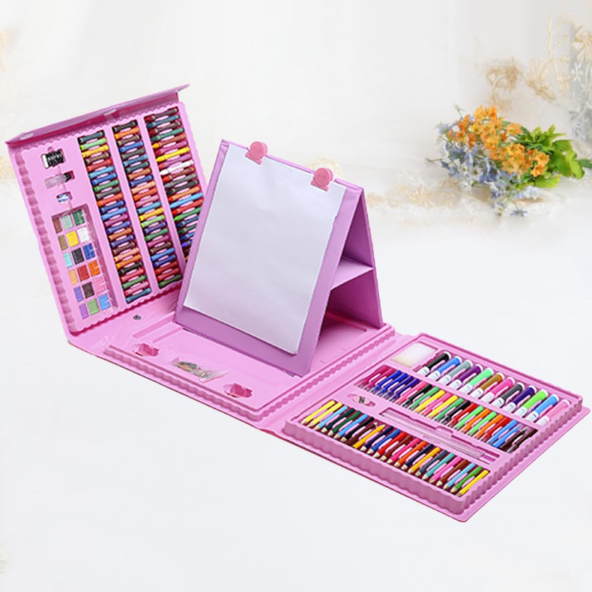 YARNOW 208 Pezzi Set di Penne Gel Colorate per Dipingere Punta Fine e Vernice Liscia, Materiale Plastico, per Adulti, per Pittura e Creazione di Biglietti Fatti a Mano