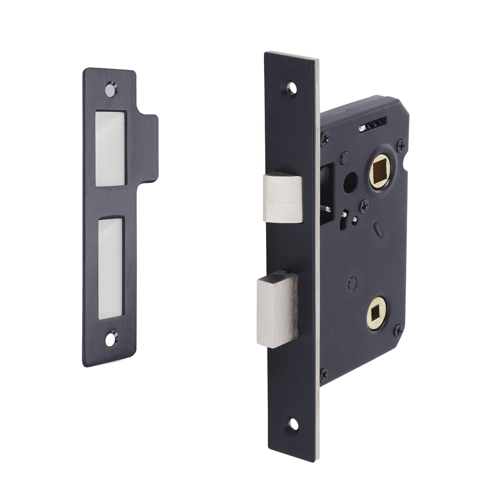 Buy Matte Black Bathroom Lock 63mm / 45mm Mortice Lock Backset Online