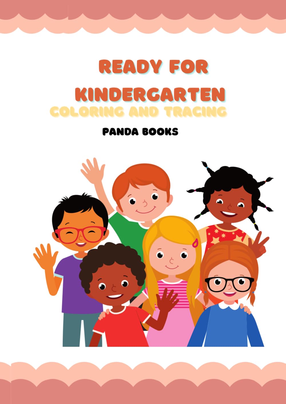 Ready to kindergarten: Kids coloring book and ready for kindergarten