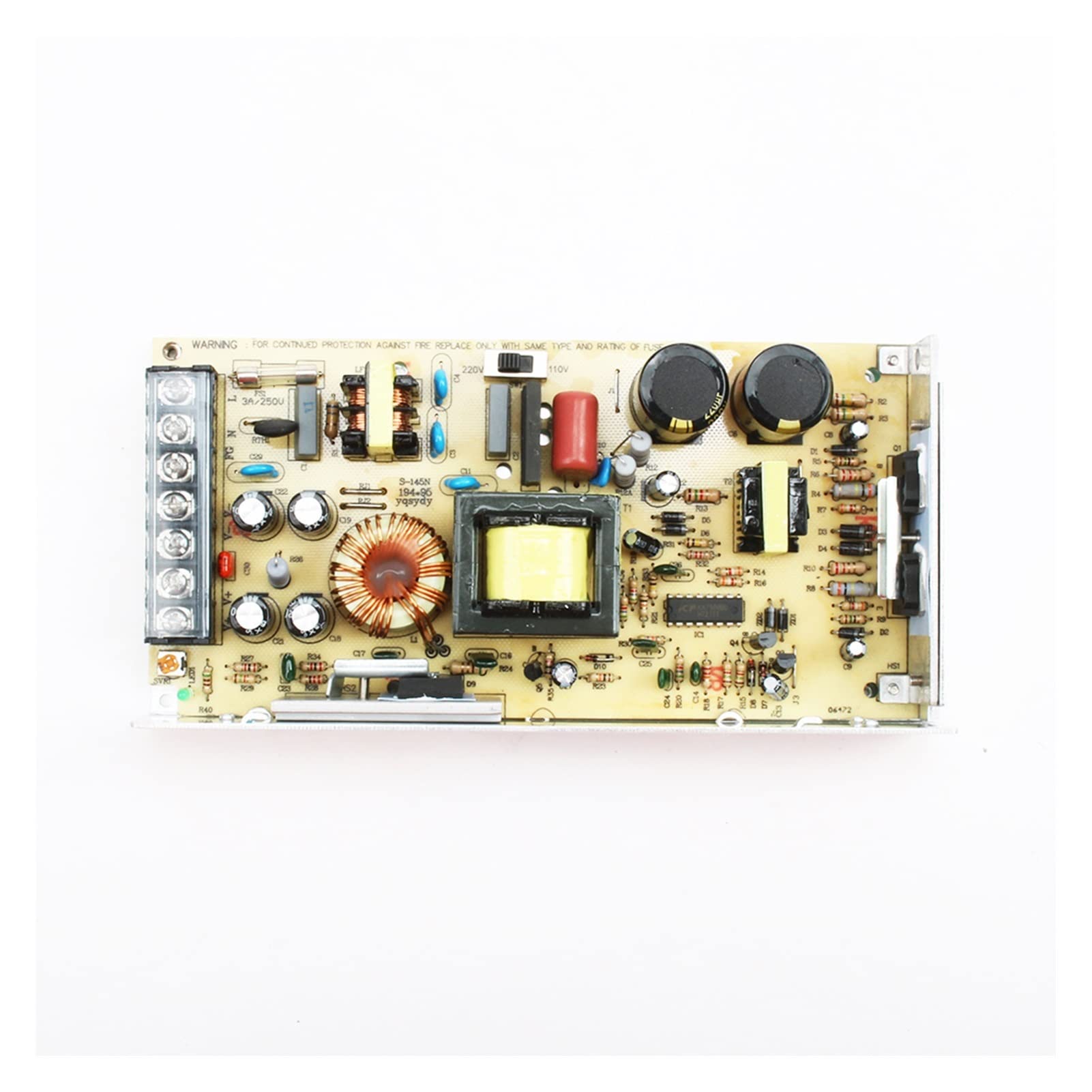 Alimentazione supplyer S-100W 5V 7.5V 12V 24V 15V 20A 13.6A 8.5A 4.5a Convertitore AC DC di alimentazione AC a CC Alimentatore Switching(15V_100W)