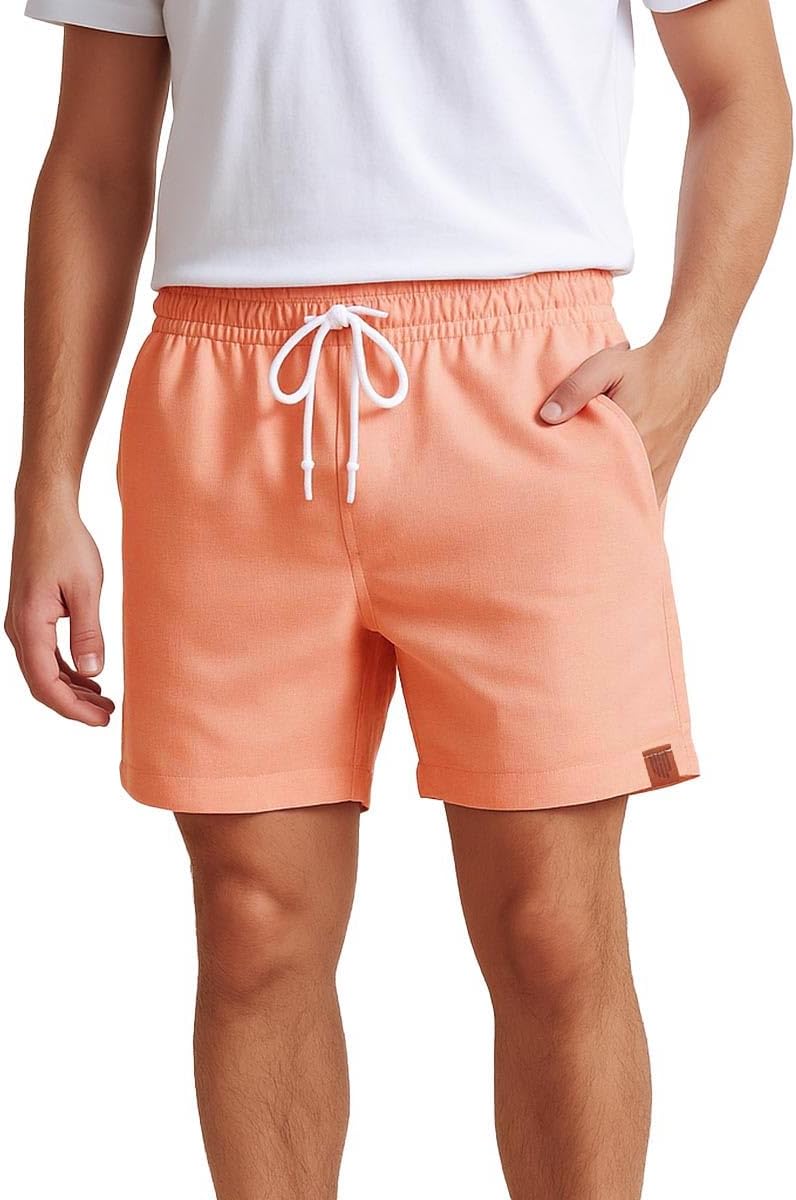 Short Linho Masculino Premium | Básico Estiloso Mauricinho com Bolsos – Make Peace