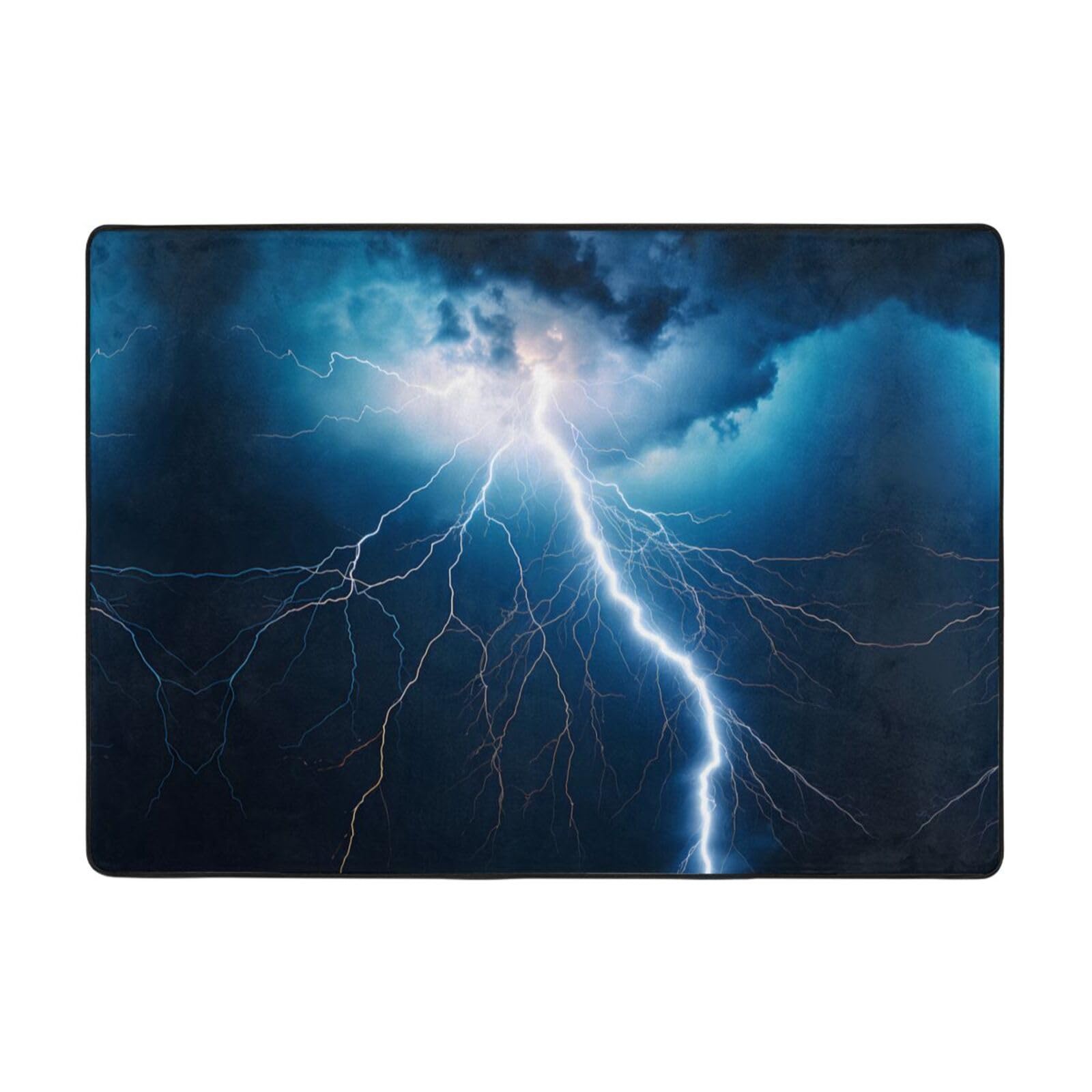 Tapis de sol en flanelle haut de gamme 203x147 cm décoration d'intérieur