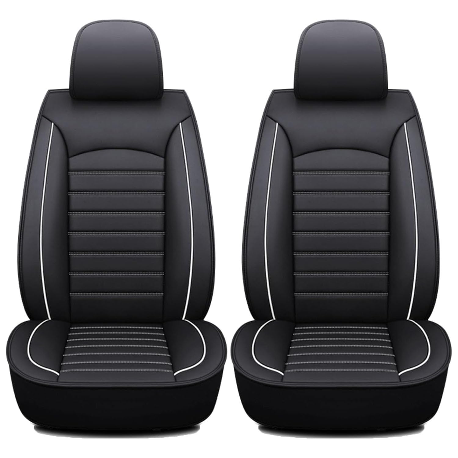 Lot de 2 Housses de siège Avant de Voiture, pour Citroen C3 Aircross 2017-2024 2025 2026 Respirantes Antidérapantes Sièges Avant,C