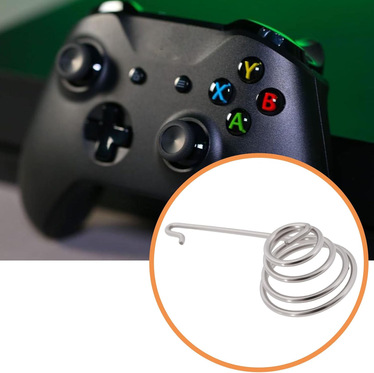 ECSiNG 5 Pairs Controller Battery Springs Terminals Contacts Compatible with Xbox 360 Wireless Controller