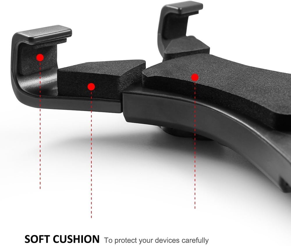 SENHAI Universal Tablet Tripod Mount Adapter Clamp Holder for Apple iPad 2,3,4,Air, Air2,iPad Mini 1st,2,3, Samsung Galaxy Tab,Tab 2,Tab 3,Tab 4, Tab Pro, Tab S,Microsoft Surface, Google Nexus etc.