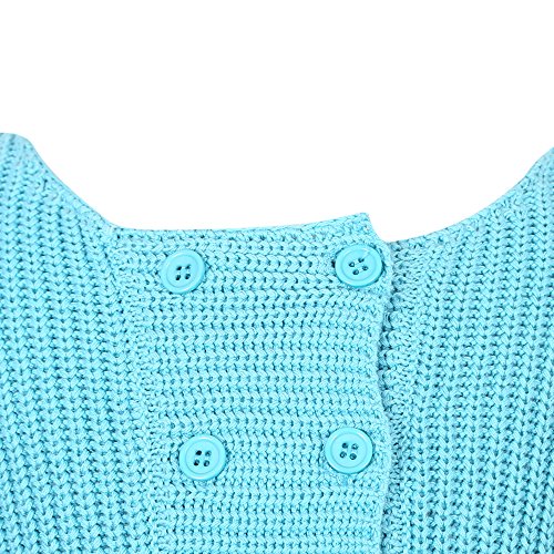 Richie House Girls' Double Row Buttons Cardigan Sweater Size 3Y-10Y RH07733
