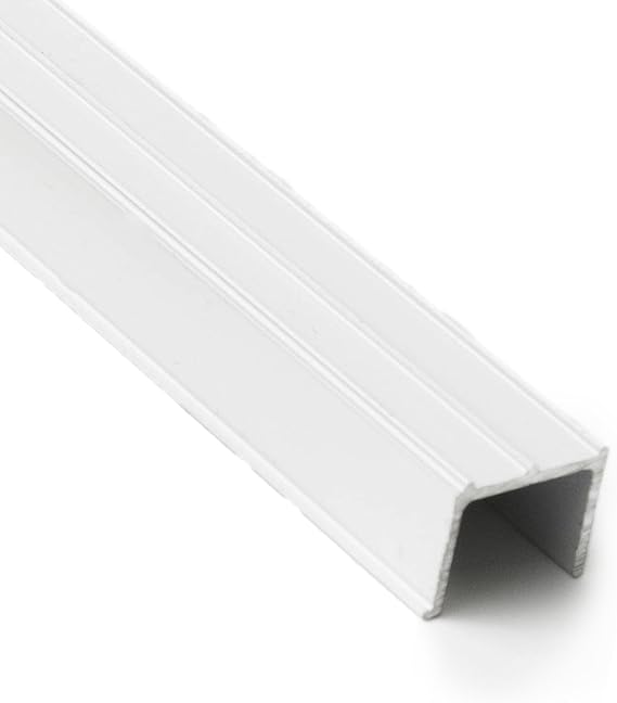 Sliding Screen Door Tracking Side Jamb Channel 80" (White