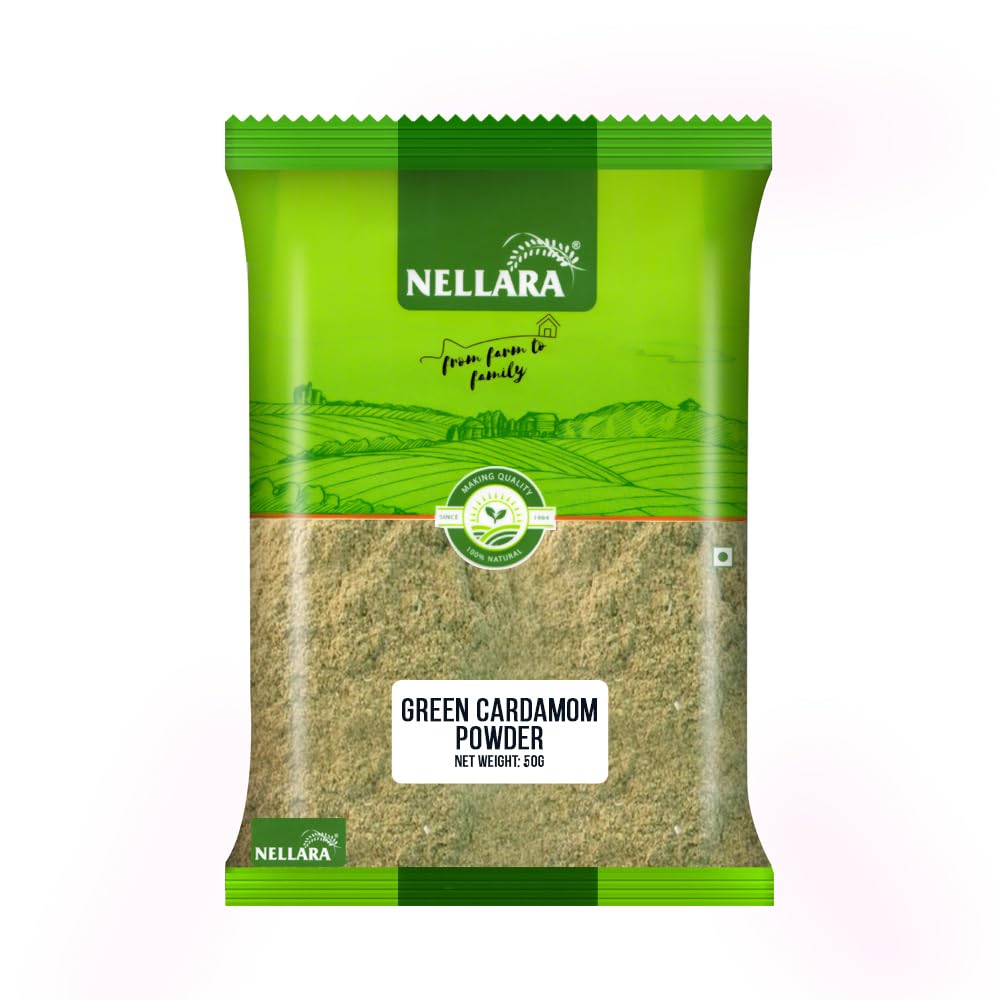 Nellara Green Cardamom Powder 50 g