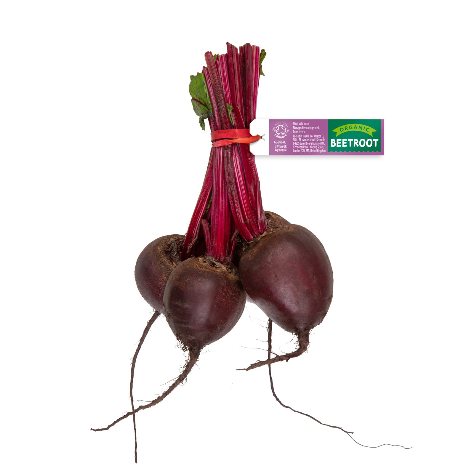 by Amazon Organic Bunched Beetroot, 450g