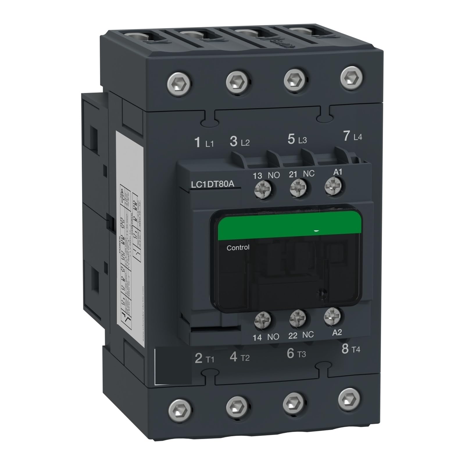 QfUxYYSLD LC1DT Series 80A LC1DT80AB7/ABD/AGD/AL7/AP7/AQ7 Four-Stage contactor(LC1DT80AB7)