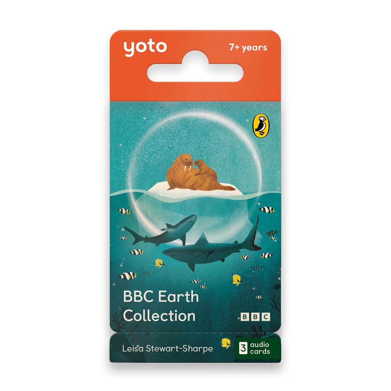 Yoto BBC Earth Collection – Kids Audio Card for Use with Player & Mini All-in-1 Audio Player, Educational Screen-Free Listening with Fun Stories for Learning, Ages 7+