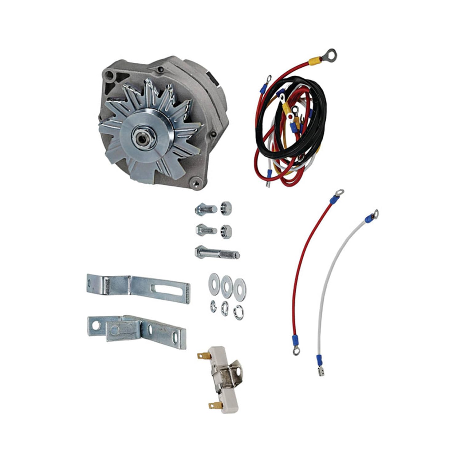 AKT0007 NAA10300ALT Alternator Conversion Kit Compatible With Ford Tractor Series NAA