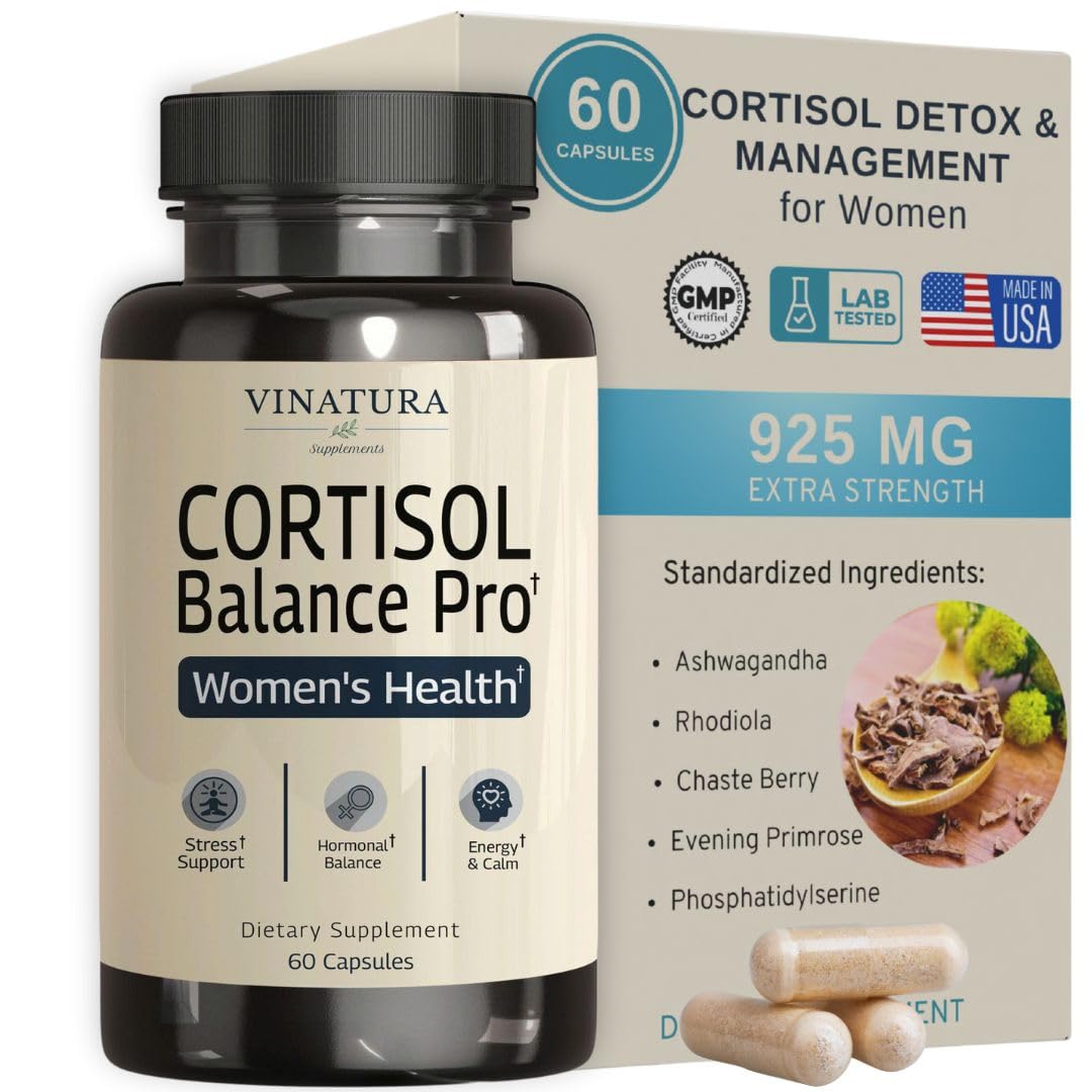 VINATURA Cortisol Supplements for Women