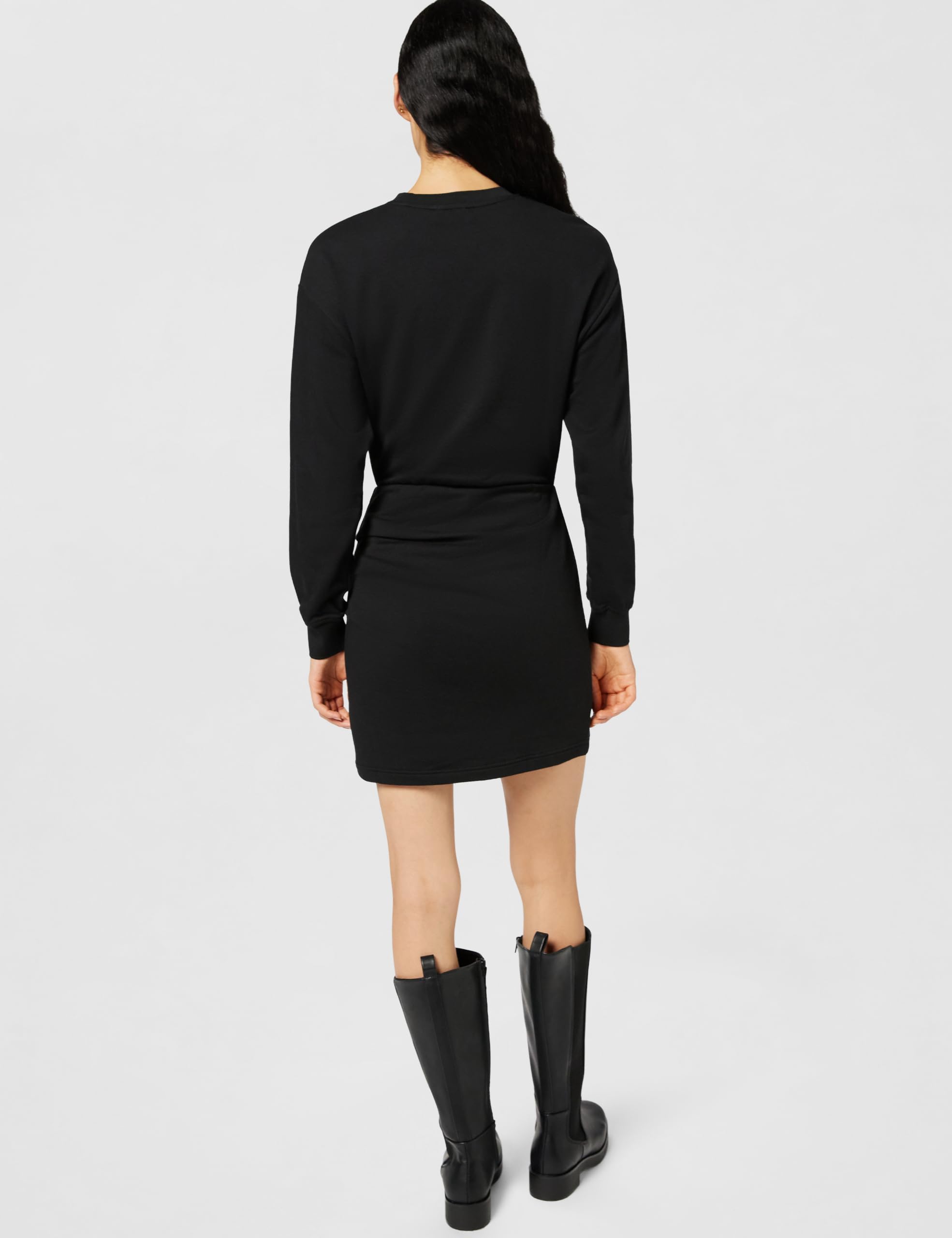 Calvin Klein LS Monologo Terry Crew Fashion D Lv047e224g Vestiti Donna