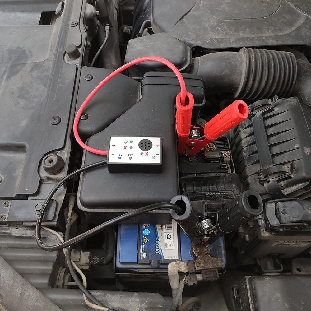 HUIOP Anti Zap Protector Pro-Tec Surge Suppressor Surge Protection Device 12V/24V Prevent Damage Electrical System While Welding or Jumping