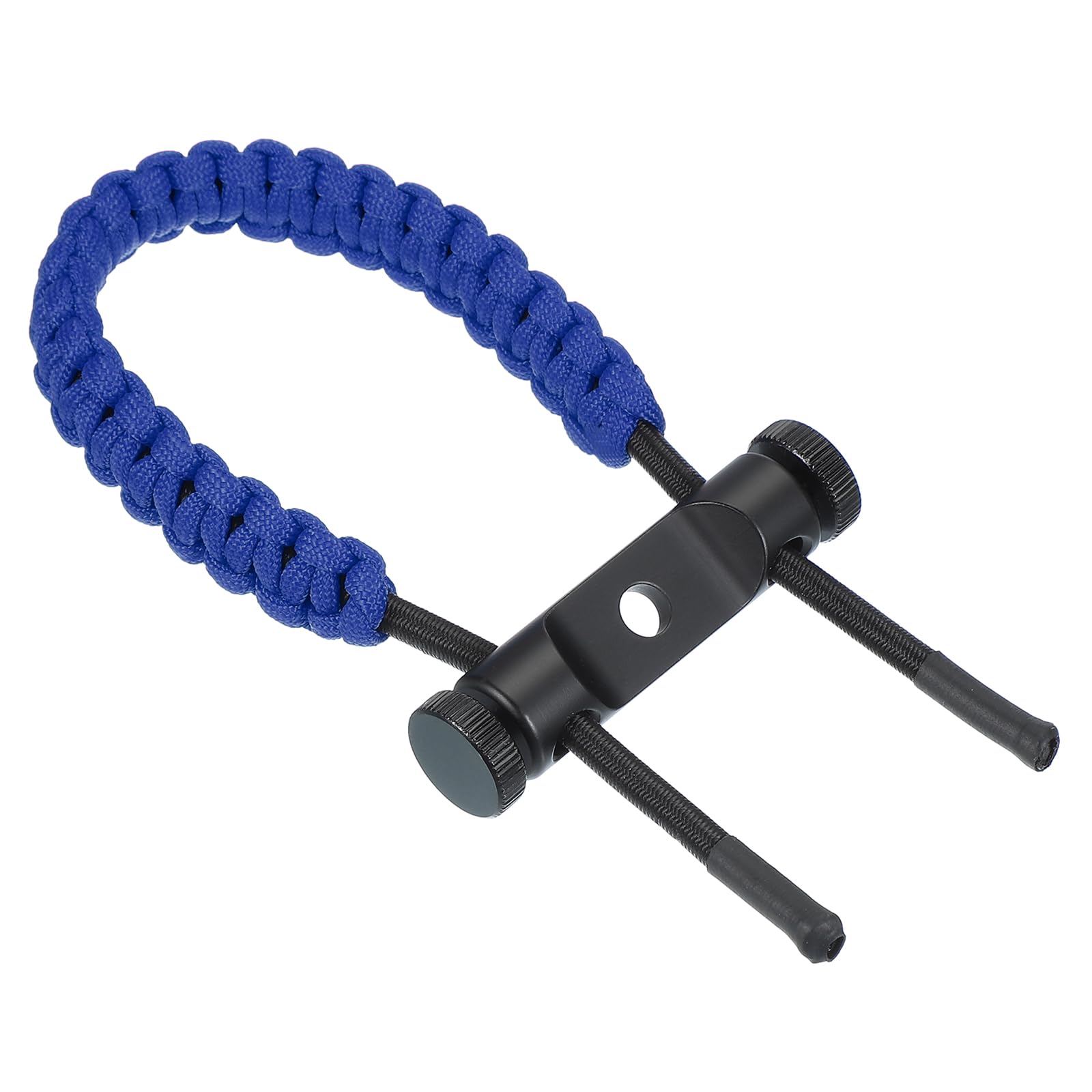 sourcing map Archery Bow Wrist Sling 15.75 Inch 550 Paracord Strap Compound Bow Stabilizer & Hand Loop Carrier Bow Stabilizer for Bow Hunting Shooting Blue 1 Count