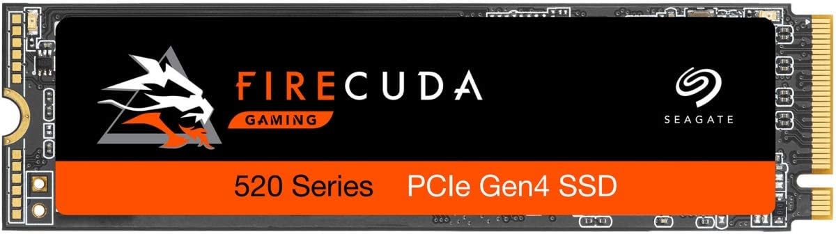 Firecuda 520 1TB Performance Internal Solid State Drive SSD PCIe Gen4 X4 NVMe 1.3 for Gaming PC Gaming Laptop Desktop (ZP1000GM3A002)