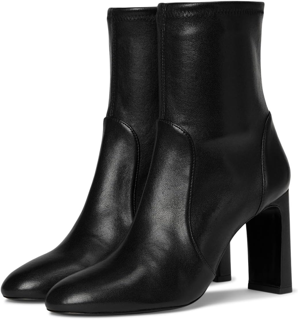 Stuart Weitzman Womens Babette Boots 85 Black 10.5 Medium