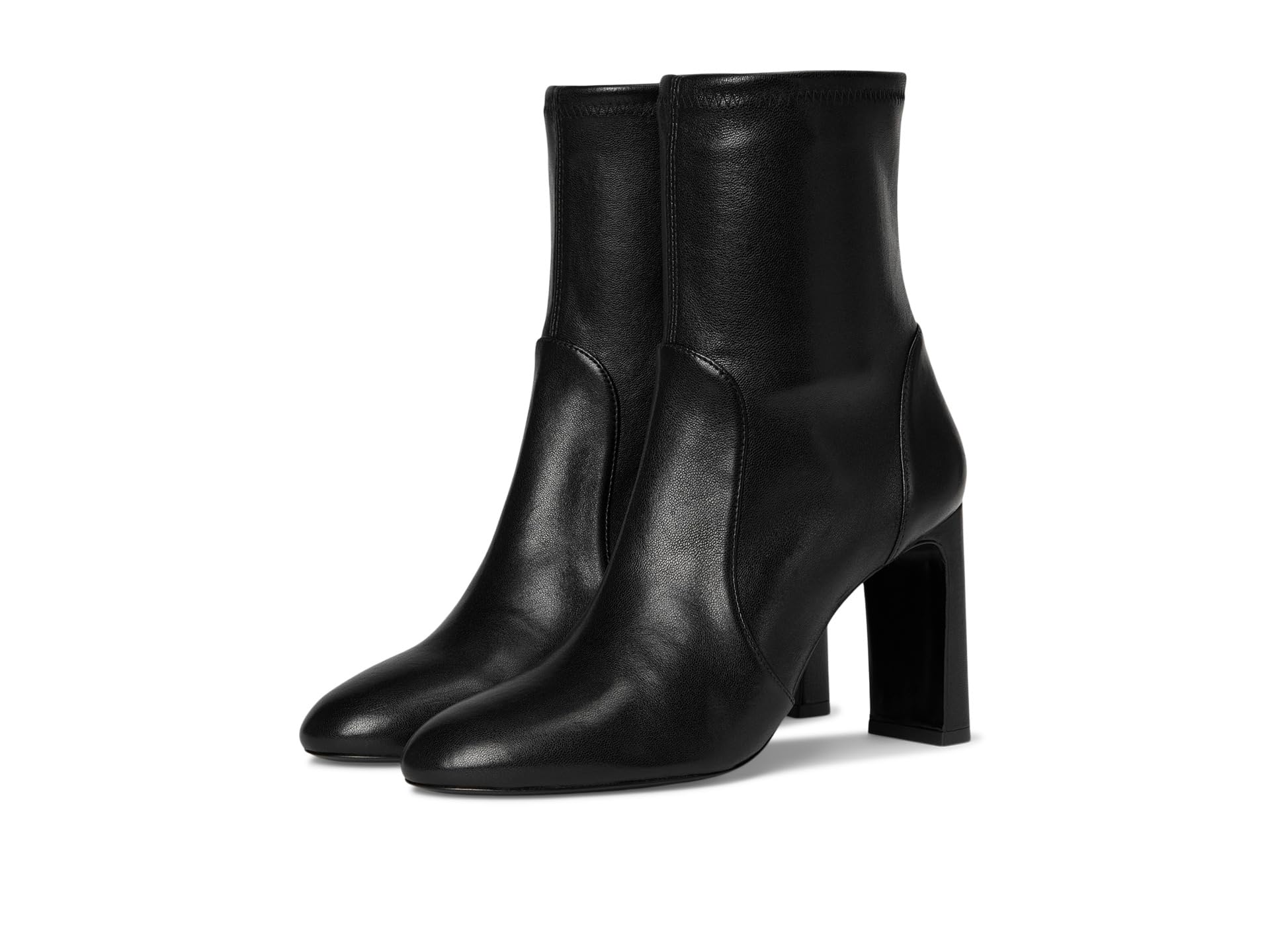 Stuart Weitzman Womens Babette Boots 85 Black 10 Medium