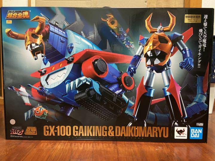 超合金魂 GX-100 ガイキング＆大空魔竜 Amazon.co.jp: TAMASHII NATIONS 超合金魂 GX-100 ガイキング