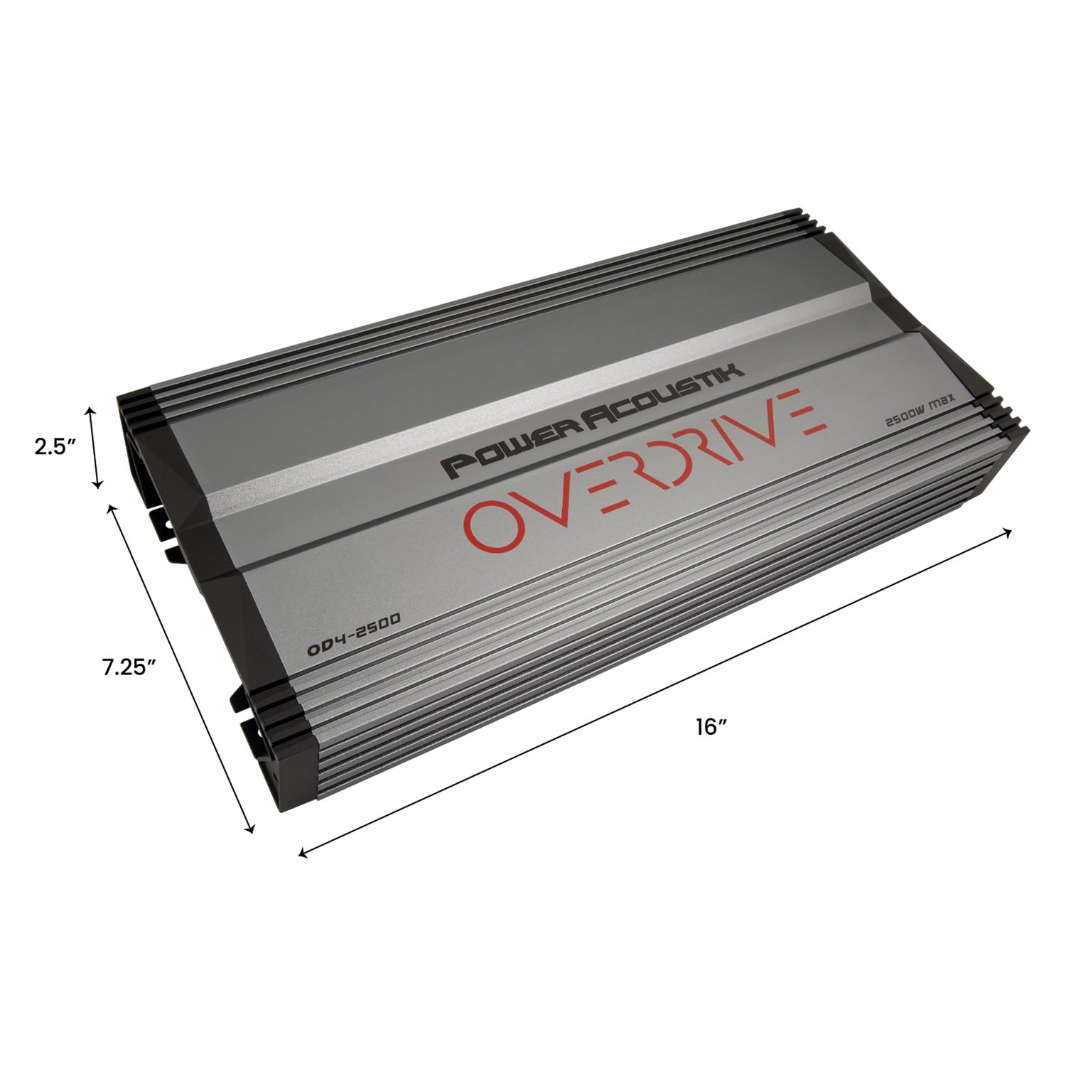 Amazon.co.jp: Power Acoustik Saberシリーズ SB4.2500D、2500ワット最大フルレンジ4チャンネルカーステレオ アンプ、4Ch高音域音声オーディオアンプ。 : 車＆バイク Precision Power 2500W 4 チャンネル アンプ - 2500W 4チャンネル Class A/B サブウーファー アンプ